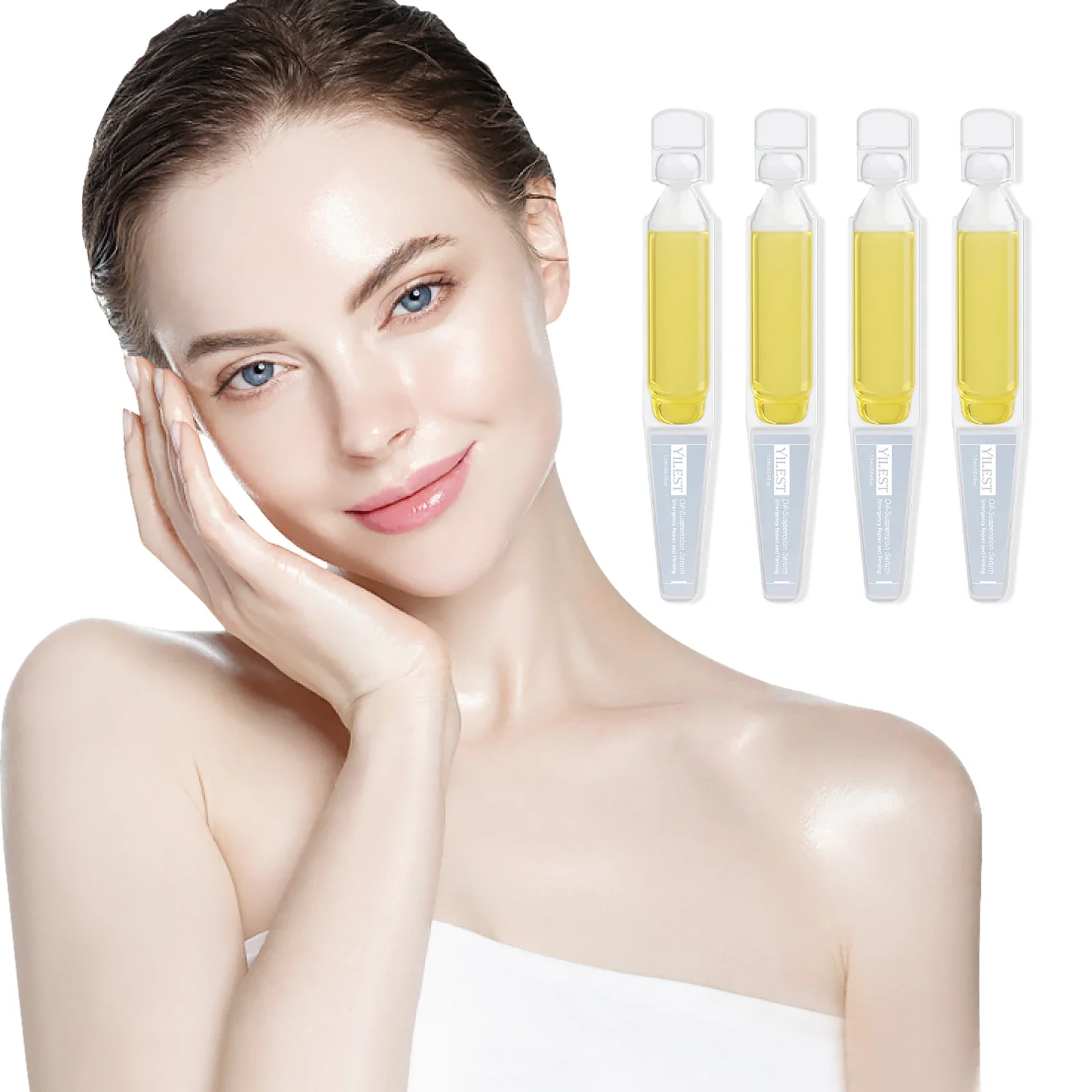 30 قطعة حمض الهيالورونيك ترطيب ثبات ترطيب جوهر الوجه يقلل من الخطوط الدقيقة مصل العناية بالبشرة للوجه #5