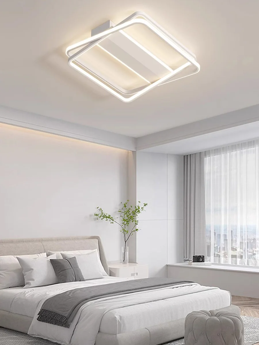 

Full spectrum living room light simple modern fashion white bedroom study warm dining room intelligent personality ceiling light