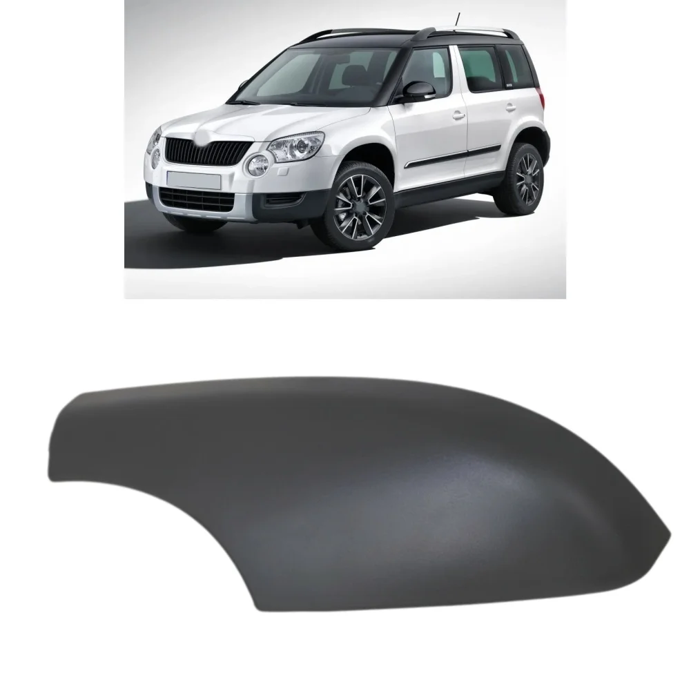 ABS Roof Rack Rail End Cover for Skoda For SUV 2009-2018 Fits Rear Left or Rear Right Luggage Bar Dust Rain and UV Resistance