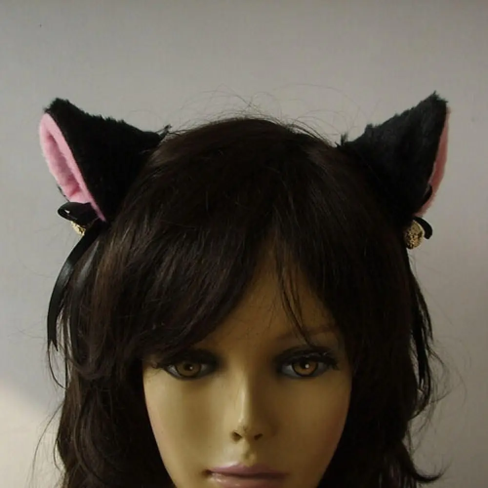 Pinzas para el pelo con orejas de gato para Cosplay, horquillas de pelo de Anime, tocado Lolita, diadema, accesorios para el cabello para fiestas