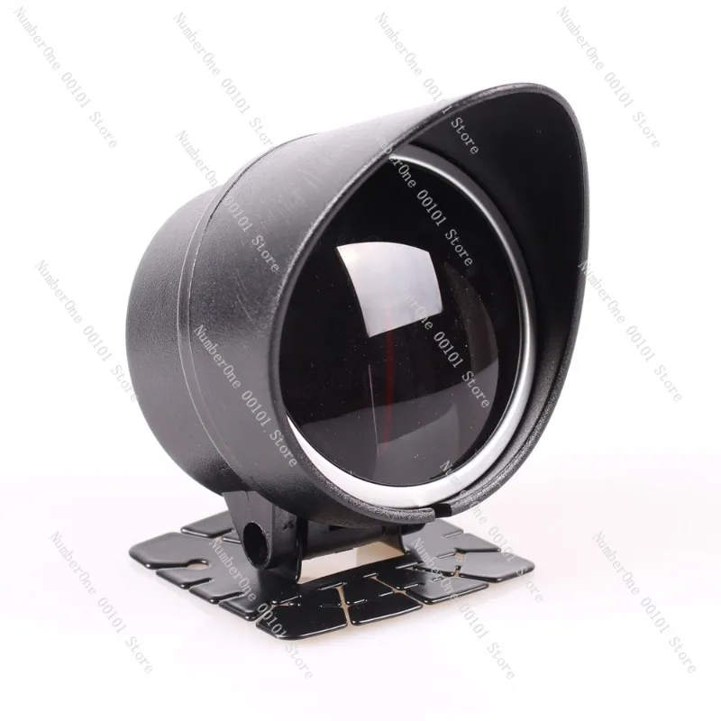 25インチ赤白車載メーター、電圧・水温・油温・圧力・ターボ用多機能メーター