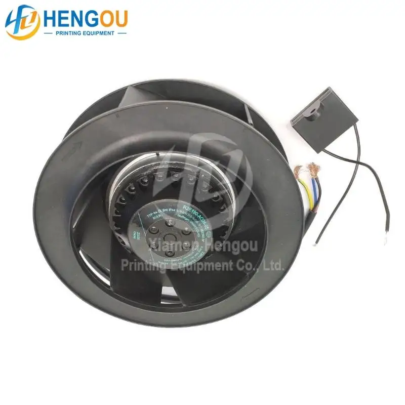 190x134x52mm 61.115.2501 Fan R2E190-AE77-62 AC230V Heaters Centrifugal Fan Heidelberg Electric Box Cooling Fan R2E190-AE77-62