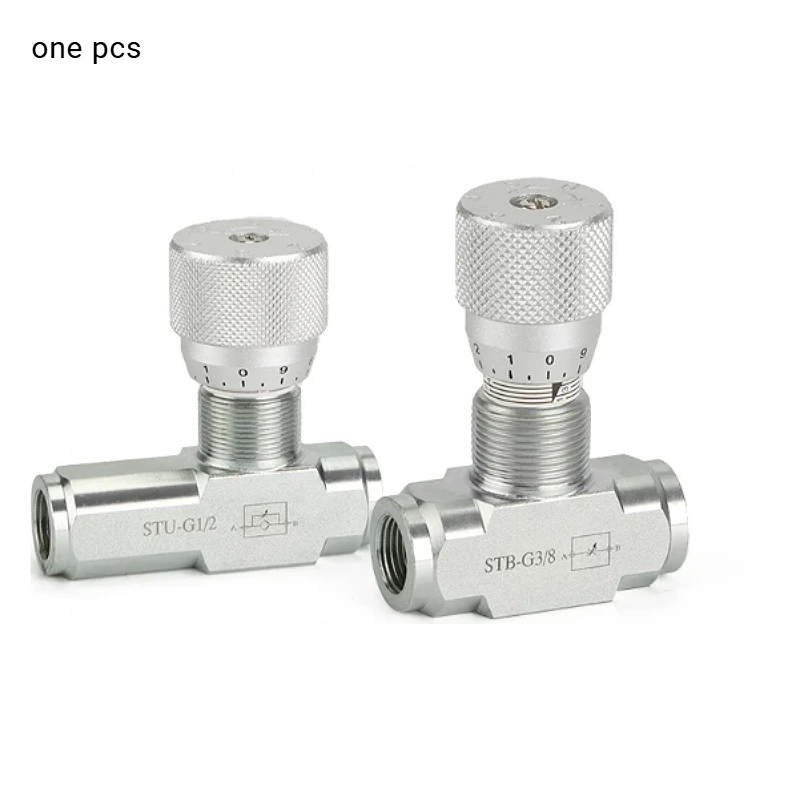 1PCS Hydraulic One-way Throttle Valve for Hydraulic Cylinder Motor Speed Regulation Carbon Steel STU-G1/4 G3/8 G1/2 G3/4