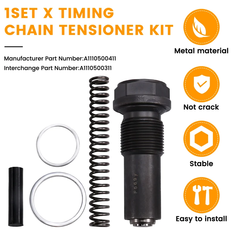 

Высокое качество A1110500411 Натяжитель цепи ГРМ для Mercedes Benz W202 W203 C180 C200 C230 W210 E200 R170 SLK200 SPRINTER M111