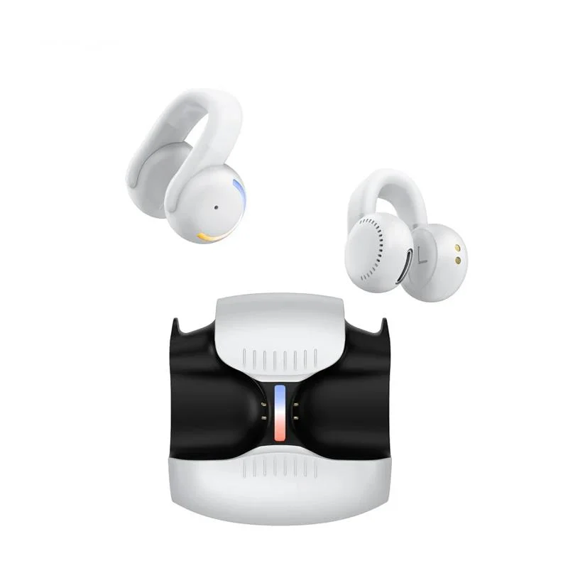 NEW Wireless Bluetooth Headset Clip-on Headphone Bluetooth 5.3 Noise Reduction Sport Earphones With Mic Earclip Space Appearance