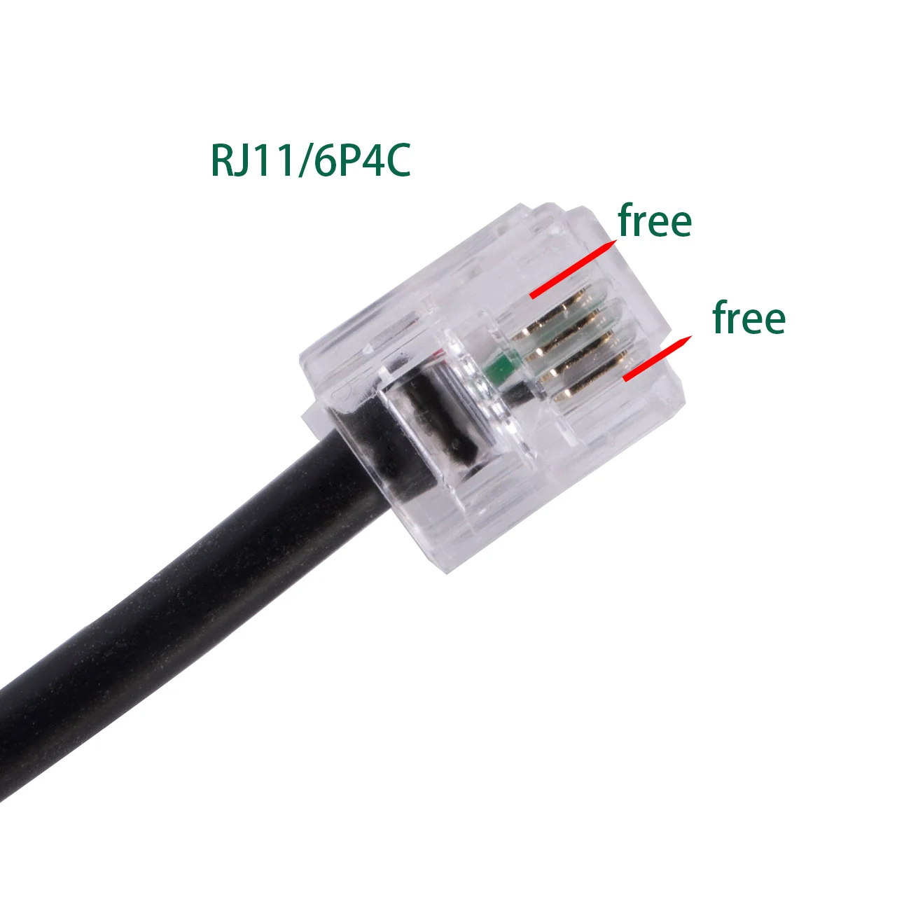 DB9 to RJ10 RJ11 6P4C Serial RS232 Converter BMS Console Cable for Pylontech Phantom-S US2000 or US3000