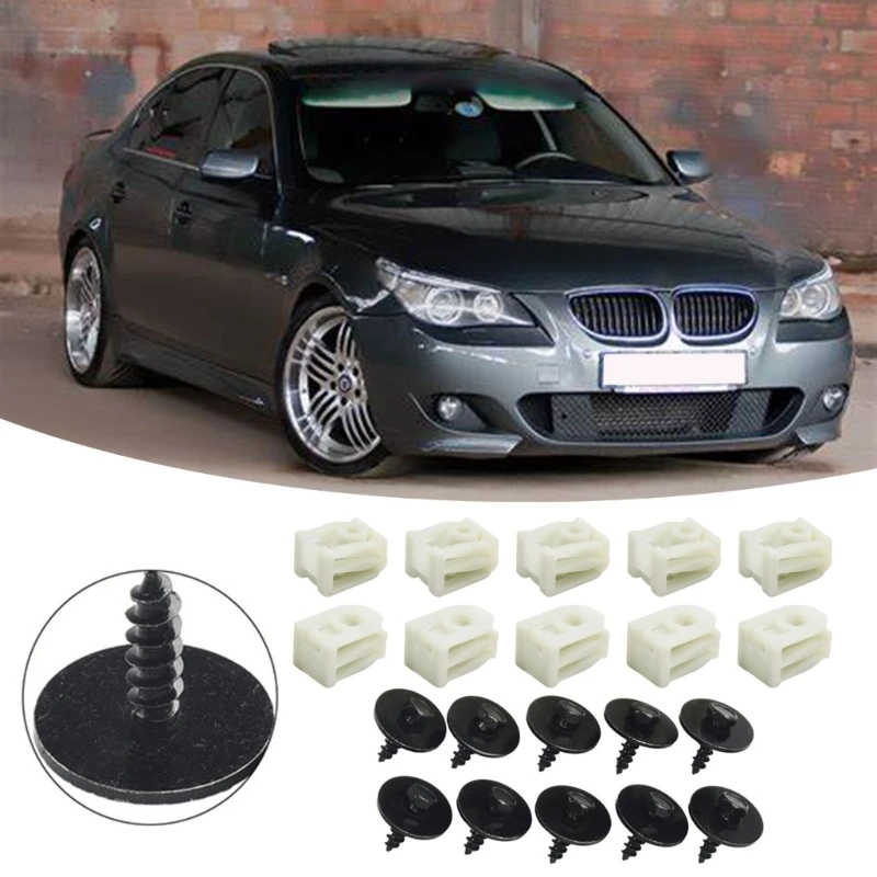 Easy to Adjust Car Mudguard Liner with Hexagonal Bolts 07147311312 Replacement Car Spare Part for Maintenance & Upgrades