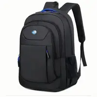Homefish Men's Backpack Oxford Waterproof Backpack Business Computer Bag Leisure Travel Backpack High School Student Backpack