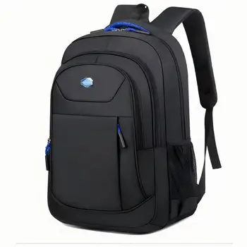 Homefish Men's Backpack Oxford Waterproof Backpack Business Computer Bag Leisure Travel Backpack High School Student – view 1