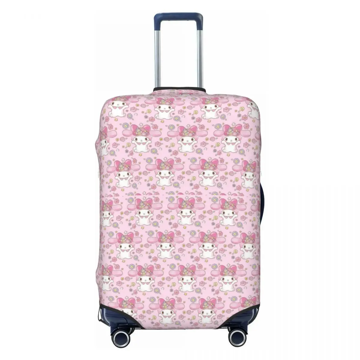 

Custom Melody Luggage Cover Elastic Cute Cartooon Travel Suitcase Protective Covers Fits 18-32 Inch