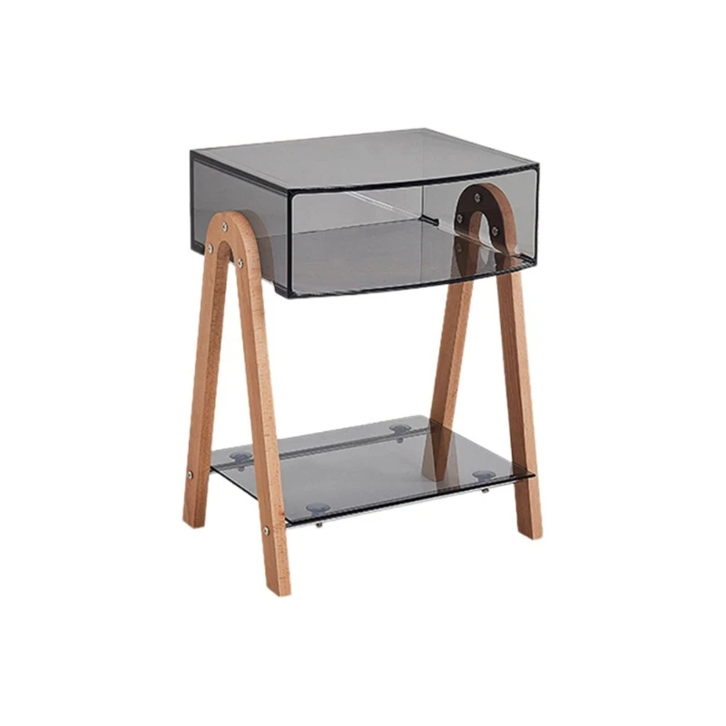 Windside tables, transparent bedside tables, storage racks, acrylic sofas, corner tables