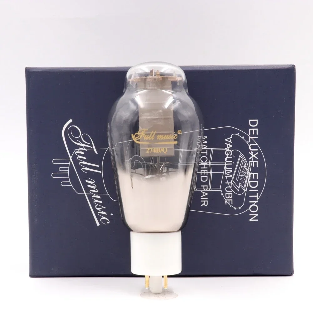 T-052 Fullmusic Premium 274B/Q 274BQ Rectifier Vacuum Tube Replace 5U4G GZ34 274B Tubes for Vintage Hifi Audio DIY