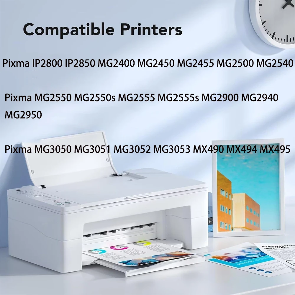 PG545 CL546 Smart  545XL 546XL 545 XL 546 XL Ink Cartridge for Canon PG545 CL546 Pixma IP2800 MG2550 MG3050 MX495 Printer
