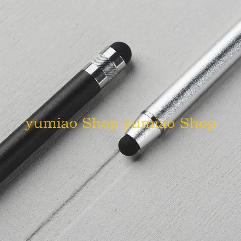 587B Stylish Pen Pencil Capacitive Pens Replaceable Tips Smooth Silicone Smooth Tips Protect Touch Screens Fine Point