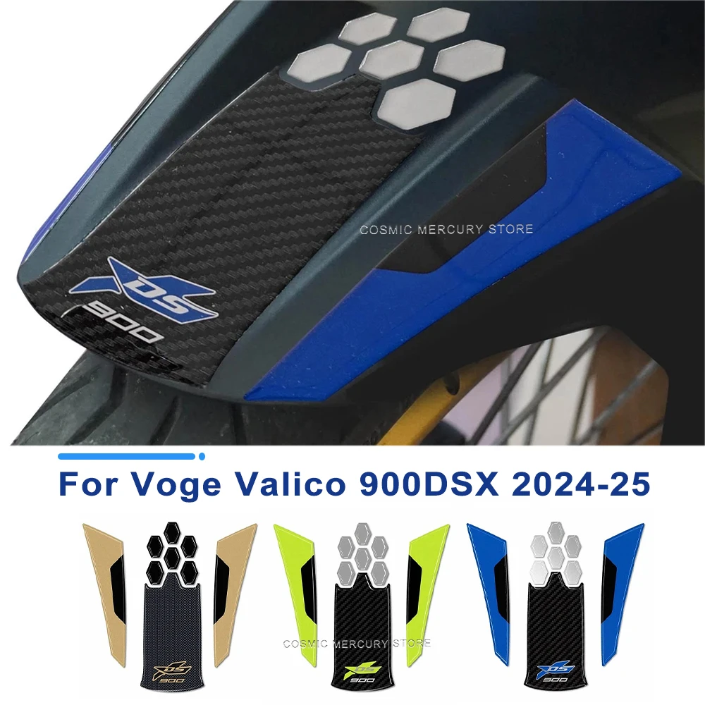 

For Voge Valico 900DSX 2024-25 Motorcycle Accessories Waterproof Sticker Tank Pad Sticker Kit 3D Resin Protective Sticker Mudgua