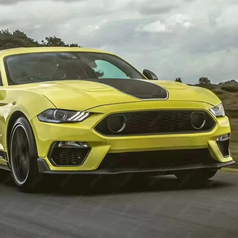 

Body Kit Car Bumper Front Bumper S 15-17 Upgr H 1 With Front Lip Grille Exhaust Tips