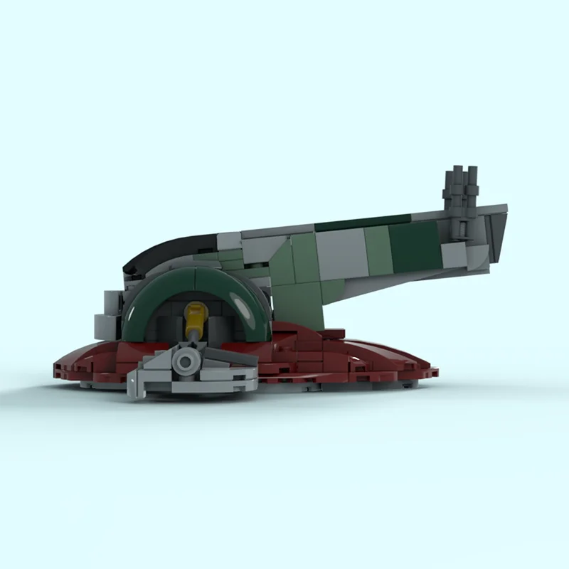 306pcs MOC OUTDATED Midi Scale Slave 1 Boba S Star Battle Model Building Blocks Architecture Christmas Gift Toy Idea Brick