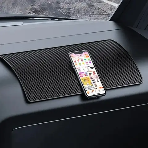 2026 Car Non-Slip Mat Sticky Anti-Slip PVC Pads Heat Resistant Dashboard Phone Sunglasses Holder Car Interior Styling Accessorie