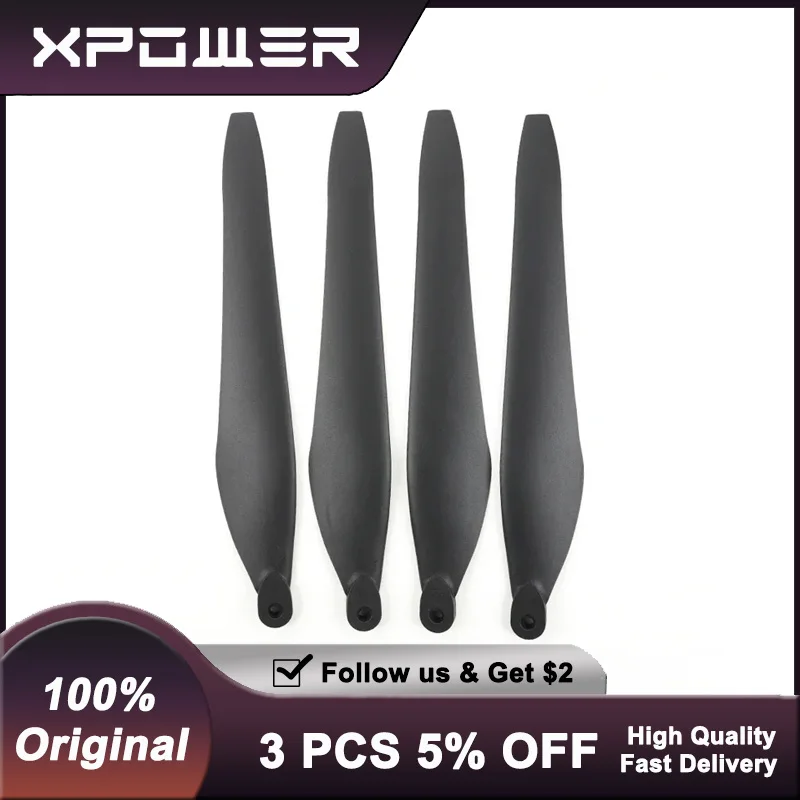 

Hobbywing X11 41135 Carbon Fiber Propellers High Load Blades for Crop Drones