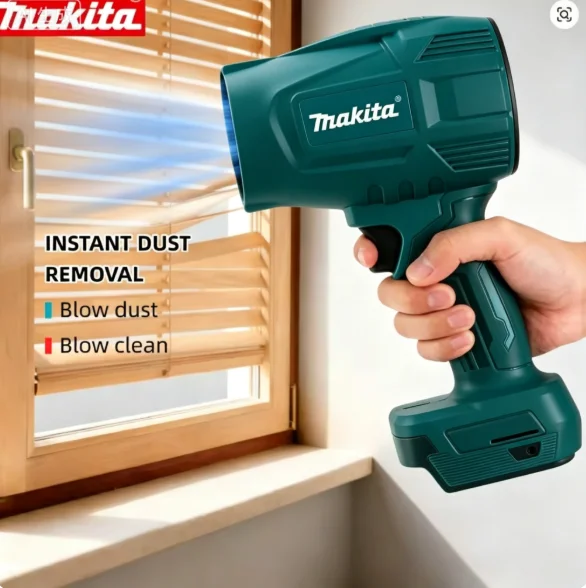 

Makita 30000RPM Violent Blower Turbo Jet Fan 18V Electric Air Duster Wind Speed Turbo Rechargeable Cleanin Tool