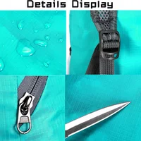 Outdoor Neutral Waterproof Foldable Backpack Large Capacity Portable Camping Hiking Day Bag Runing Ultra Light Folding Bag 4