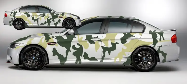 Universal Car Camouflage Vinyl Stickers Decal Kit Camo Car Stickers Army Camo Kit