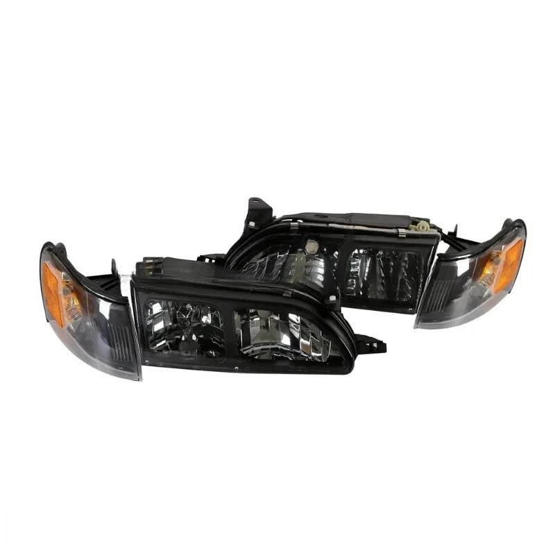 Suitable for DX black headlights lens headlamps pair set corner lamp black93 94 95 96 97