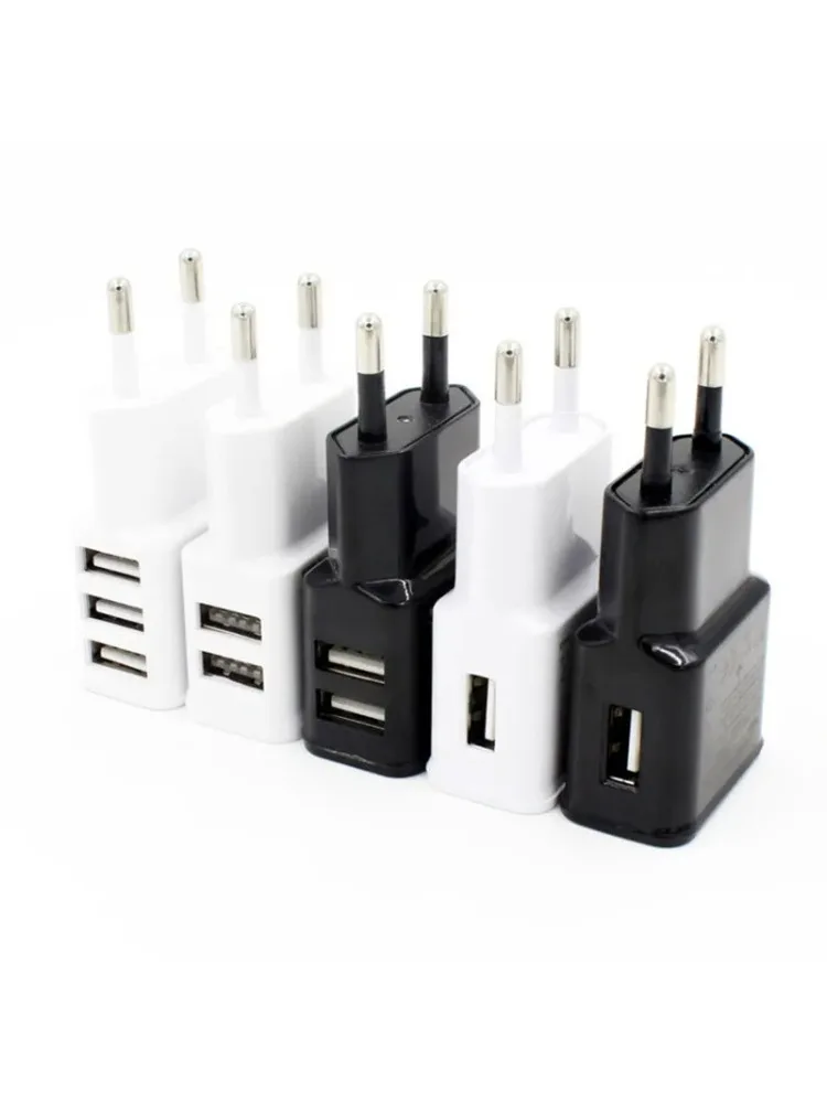 Universeller AC-Adapter 5V USB-Ladegerät 2A Stromwandler AC zu DC 220V zu 5V Kompakte Größe für Telefon und Elektronik