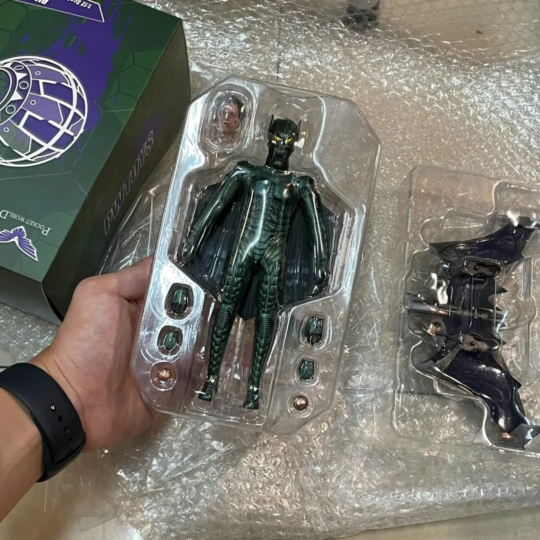 New In Stock PWTOYS PW2023 1/12 Scale Collectible Spider-Man Green Monster Willem Dafoe Villain 6inch Action Figure Model Toys