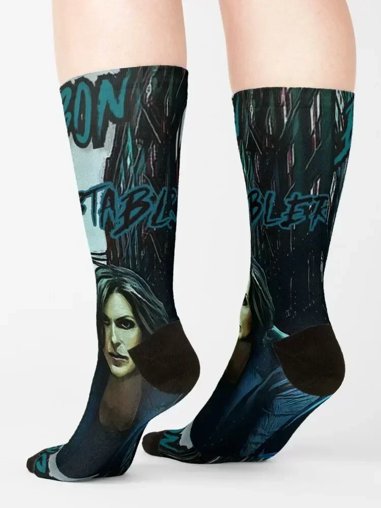 Benson & Stabler Law and Order: SVU Socks with print happy set kids Socks Female Men's