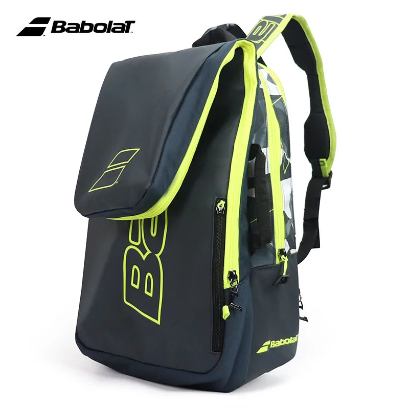 Original Babolat Foldable Tennis Backpack Pure Strike Series 2R Squash Tennis Racquet Bag Unisex Alcaras BABOLAT Tennis Backpack