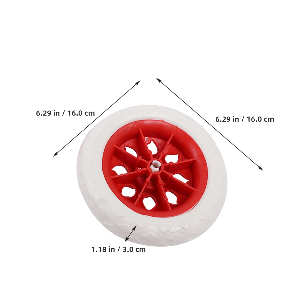 

2pcs Spare Wheels for Shopping Cart Long Lasting Effortless Navigation Furniture Parts Accessories