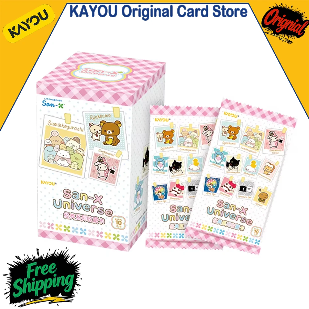 tarjetas-kayou-san-xuniverse-rilakkuma-korilakkuma-kiiroitori-coleccion-de-anime-paquete-de-refuerzo-de-tarjetas-cajas-sorpresa-exquisitas-tarjetas-lind