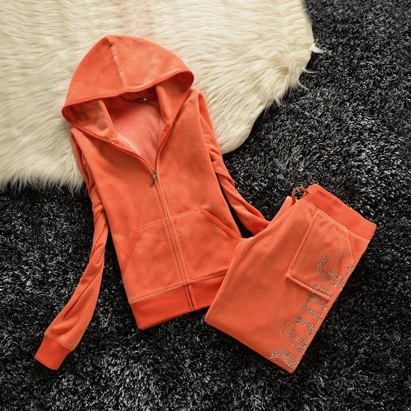 's Sweatshirt en broek Twee Juicy elet trainingspak voor dames 2-delige set Nieuw 2025 Cosson Cosziy