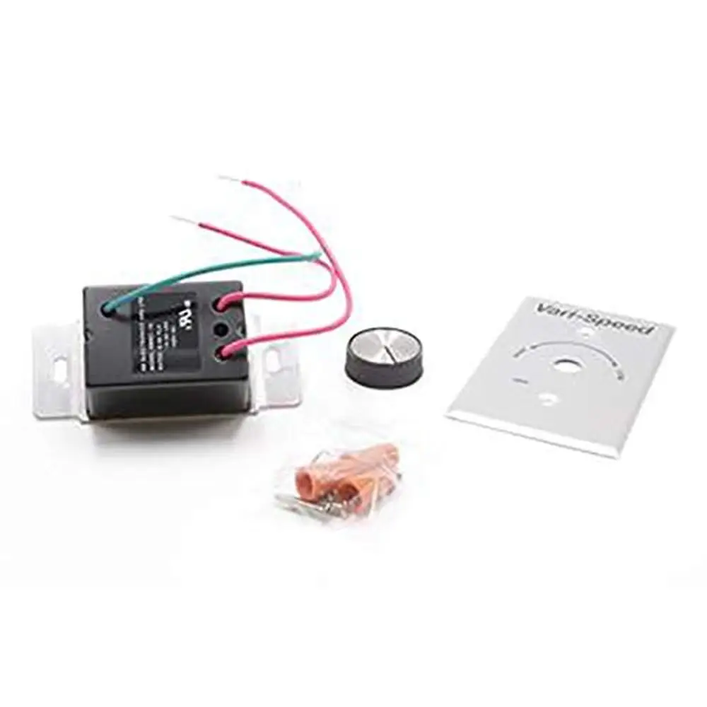 Variable Speed Motor Controller Kit 115VAC 6A Dial Plate Knob Mounting Screws UL CSA Approved Storage Copper Controls