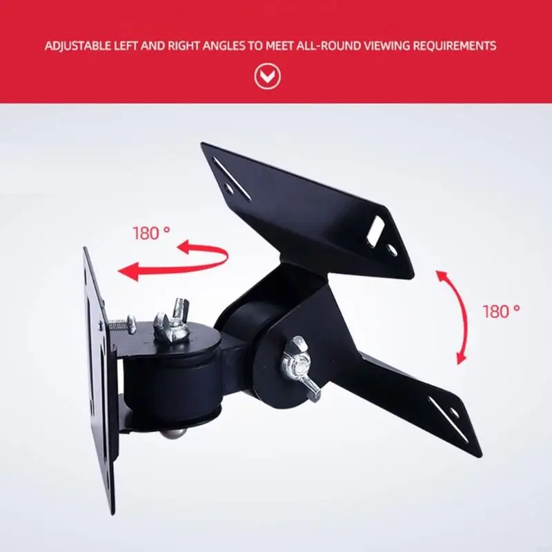 103f Swivels Suporte parede Ajuste o suporte da televisão para a maioria 14-24 polegadas