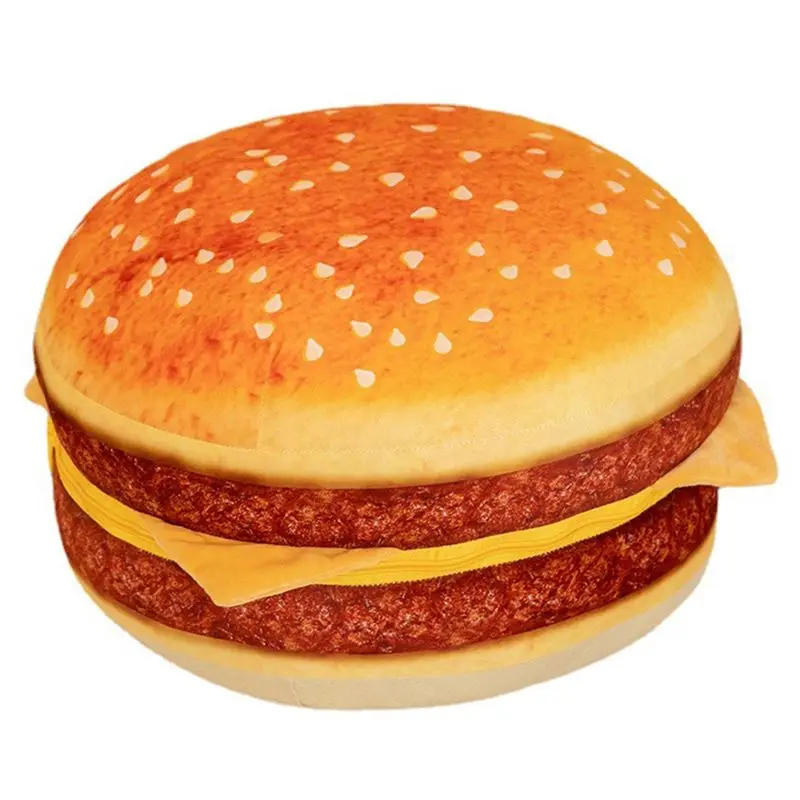 

Best-Simulation Hamburger Plush Pillow Cushion Children's Bedroom School Classroom Sofa Sofa Decoration