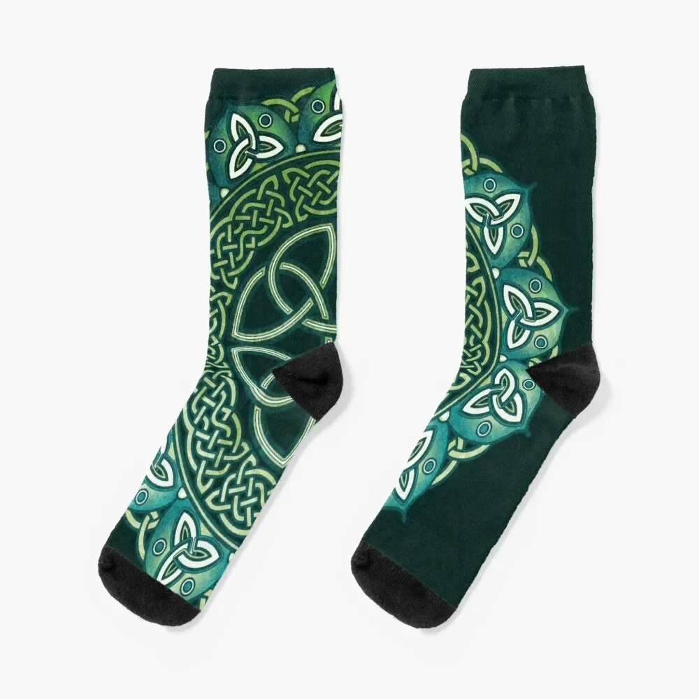 

Celtic Mandala Socks valentine gift ideas Wholesale Climbing gifts Designer Man Socks Women's