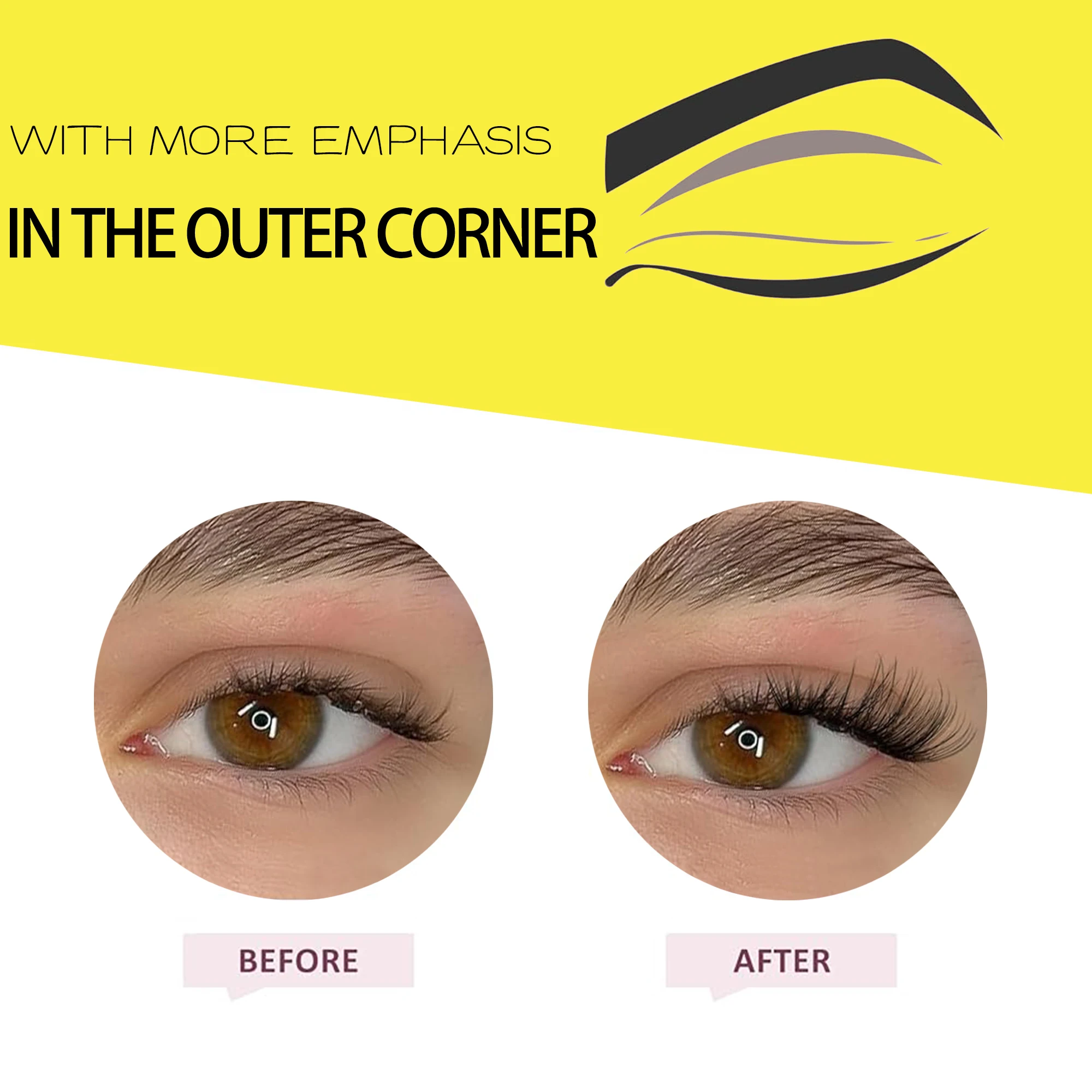 10 paare halbe gefälschte wimpern Manga wimpern weiche natürliche katwimpern Make-up-Up-TOOL erweiterklung เป็นวงดนตรี