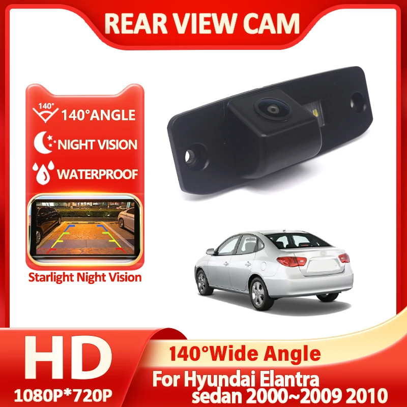 HD Fisheye Rear View Camera For Hyundai Elantra sedan 2000 2001 2002 2003 2004 2005 2006 2007 2008 2009 2010 Parking Accessories