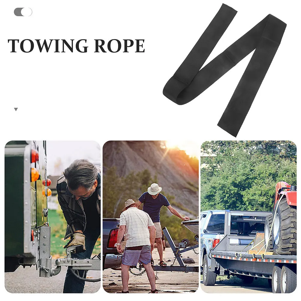 

2Pcs Nylon Rope Protector Sleeve Strong Winch Rope Cover Lightweight Winch Cable Protective Sleeve Universal Fit