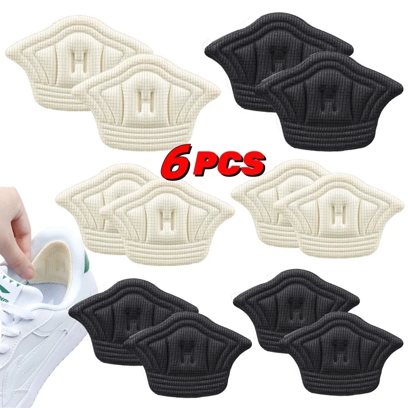 2/4/6PCS Ferse Einlegesohlen für Schuhe Patch Ferse Pads für Sport Schuhe Einstellbare Größe Füße Pad Einlegesohle schuh Ferse Schutz Zurück Aufkleber