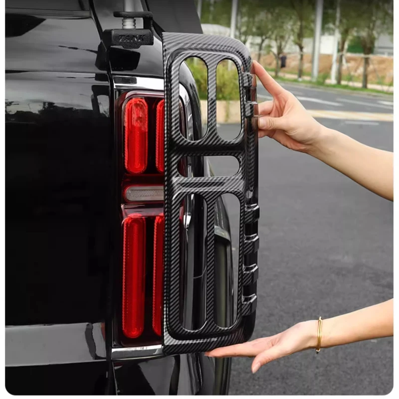 

Для Great Wall Tank 500 Hi4-THi4Z автомобильный задний фонарь, защитный чехол из АБС-пластика, защита заднего фонаря, капоты, внешние аксессуары