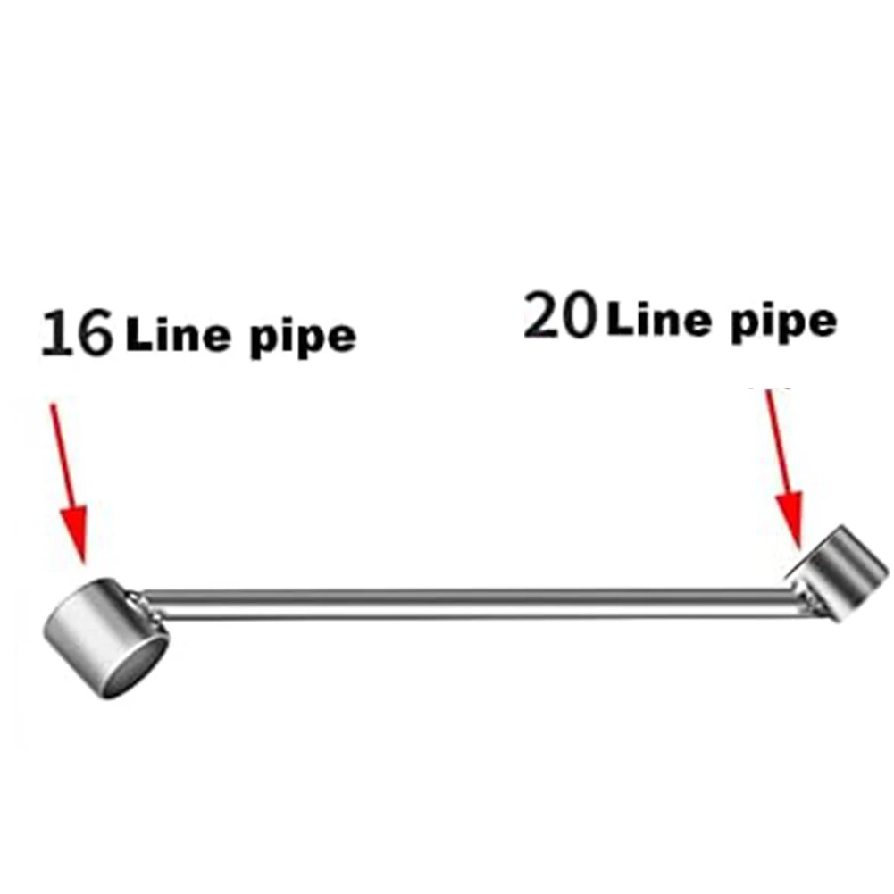 1pc PVC Pipe Bender Spring 16-32mm Wire Pipe Bender Aluminum Plastic Plumber Tools 16-20mm/ 20-25mm/ 25-32mm PVC Pipe Bender