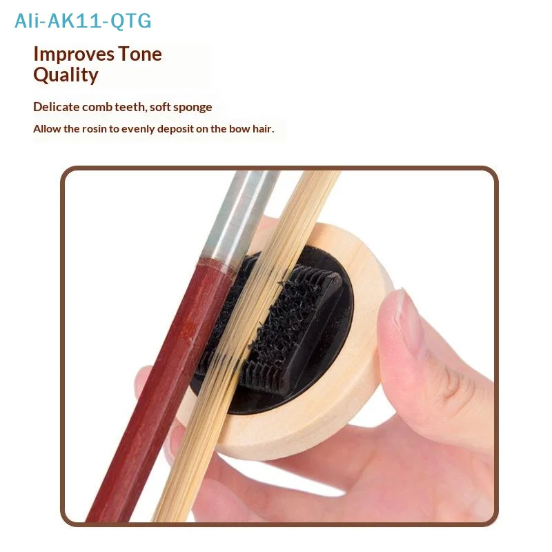 HOT! Violin Bow Comb Bow Comb Rosin Spreader Large Viola Removes Excess Rosin Brightens The Tone Violin Accessories