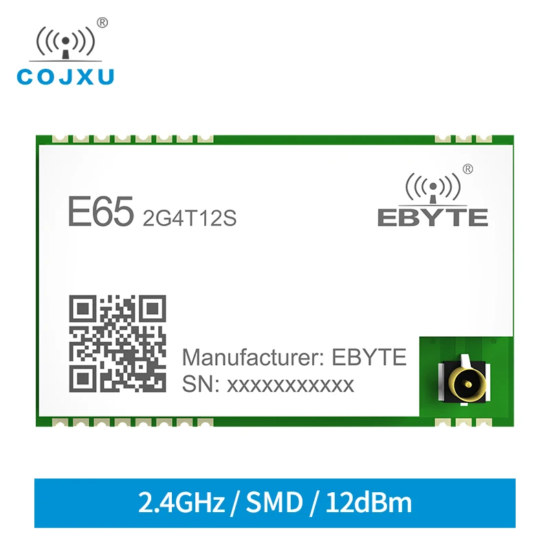 UART Wireless Serial Module 2.4GHz IPEX E65-2G4T12S Anti-interference Wireless Transceiver Transmitter Receiver Module