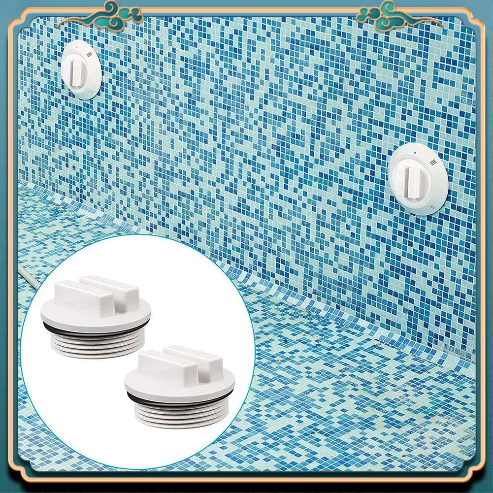 

ABMV-1,5-дюймовая заглушка для бассейна с резьбой, заглушка для возвращения бассейна, зимняя расширительная заглушка с кольцом для аксессуаров для бассейна