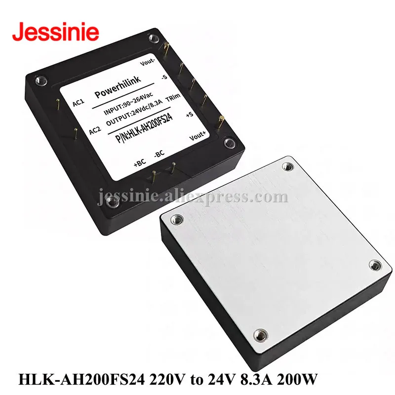 Hi-Link HLK-AH200FS24 200W 220V 90–264V AC to 24V 8.3A AC-DC Half-Brick Isolated Power Supply Module Regulated Single Output