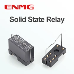 ENMG Pin Type Slim Solid State Relay Soldering Base SSK 5V 12v 24V relays DC Control DC/AC 3A 4A 10A Replace G2R-1 Non-contact