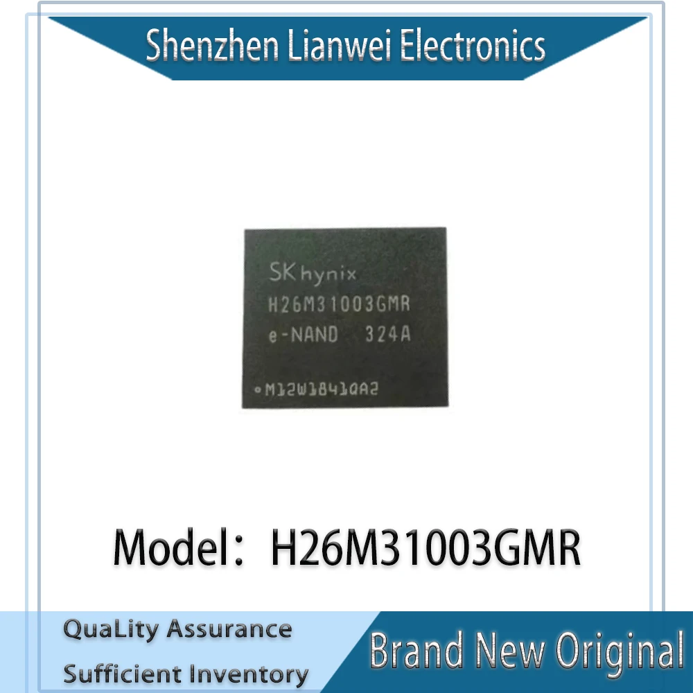 

100% New Original H26M31003GMR EMMC 4GB IC Chipset FBGA-153